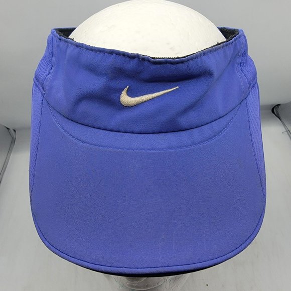 Nike Adults Blue Aerobill Featherlight Visor Golf Outdoors Summer Lightweight - Picture 5 of 8